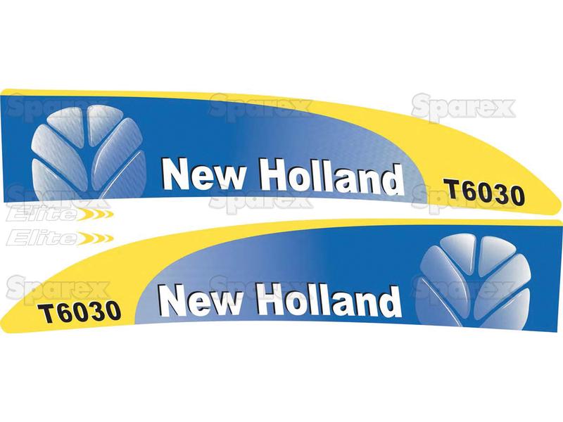 Kit Autocolantes - Ford / New Holland T6030 (S.128815)