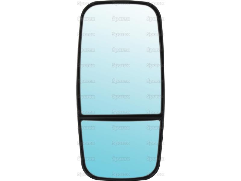 Espelho - Rectangular, Operado manualmente Twin Mirror, 384 x 184mm, Universal (S.128830)