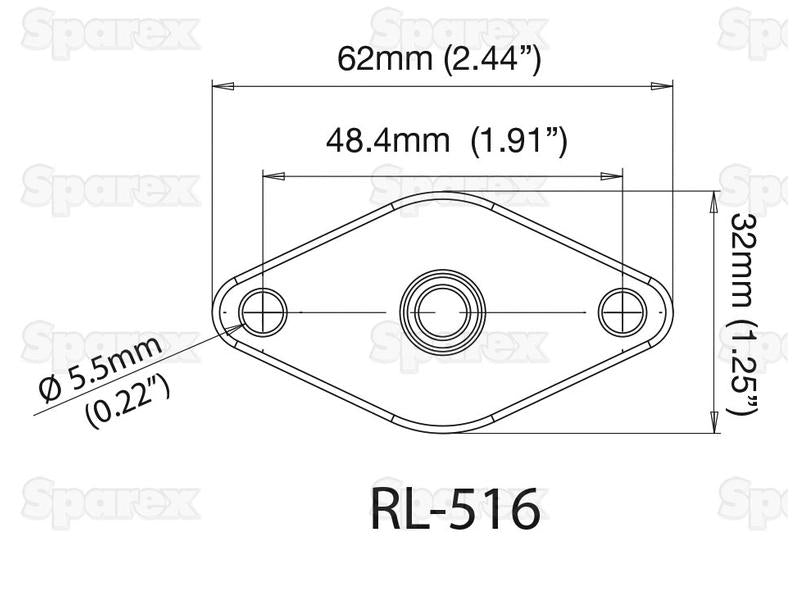 ROKK™ Mini Suporte 48mm (S.129513)