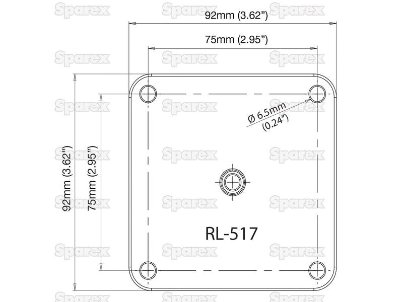 ROKK mini - Suporte 75mm VESA (S.129514)