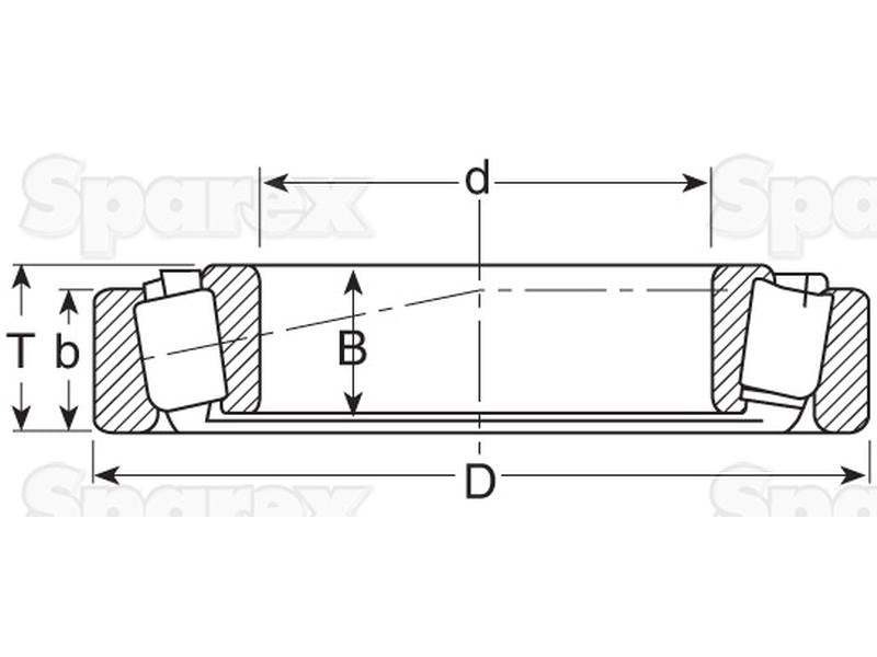 Rolamento 30203 (S.129551)