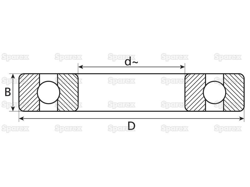 NTN SNR Rolamento (60002RS) (S.129589)