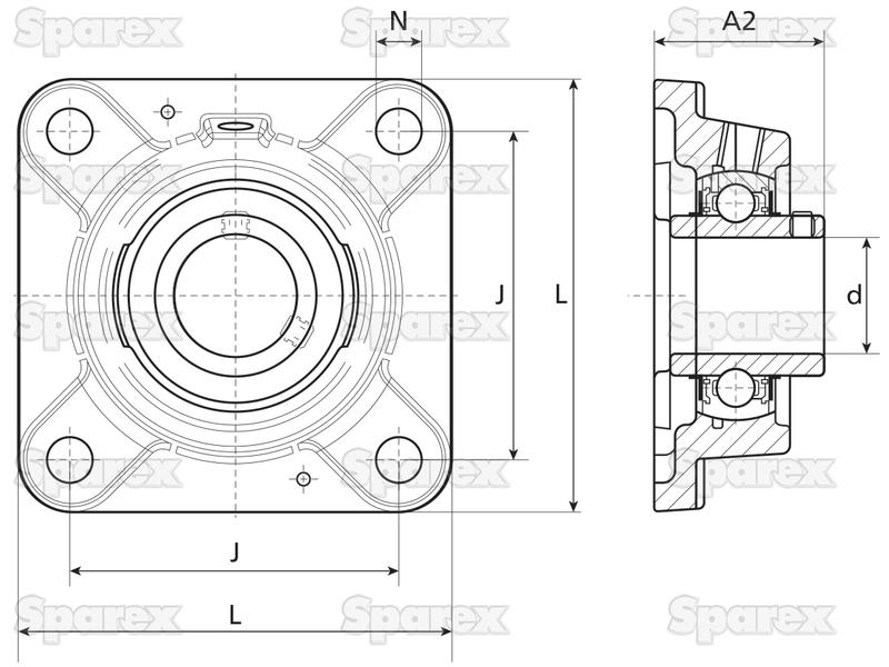 NTN SNR Chumaceira (UCF205) (S.129724)