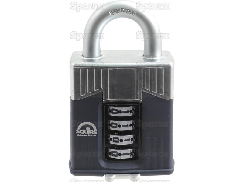 Squire 55 COMBI Warrior Combination Padlock, Largura da estrutura em: 55mm (Classificação de segurança: 7) (S.129876)