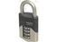 Squire 50 COMBI Vulcan Combination Padlock, Largura da estrutura em: 50mm (Classificação de segurança: 5) (S.129901)