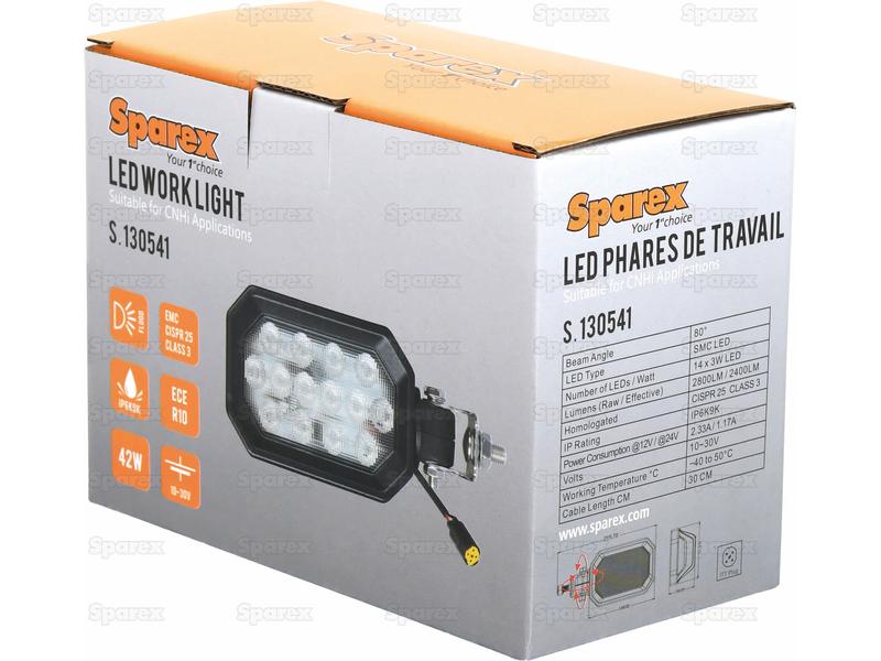 LED Farol, CISPR 25: Class 3, 2800 Lumens, 10-30V (S.130541)