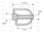 Cavilha estabilizador Ø14mm x 67mm (S.13254)