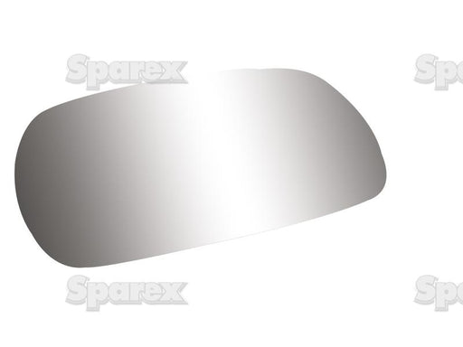 Vidro espelho - Rectangular, (plana), 254 x 152mm (S.13335)