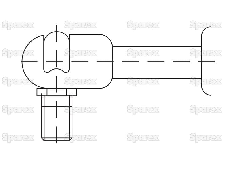 Amortecedor, Comprimento total: 205mm (S.137016)