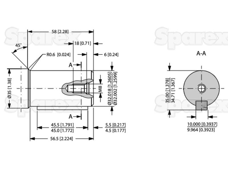 Danfoss Bomba hidráulica OMS250 250cc/rev com 32mm Cilíndrico Tipo de veio (S.137137)