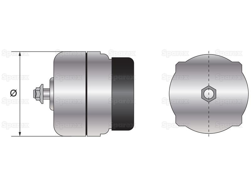 Alternador (Mahle) - 14V, 80 Amps (S.137303)