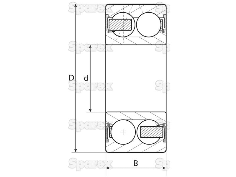 NTN SNR Rolamento (5202EEG15) (S.138172)