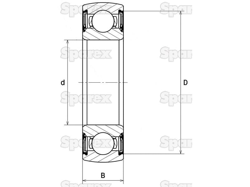 NTN SNR Rolamento (17262092RS) (S.138215)