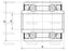 Sparex Rolamento (DAC1640442RSLCS16) (S.138331)