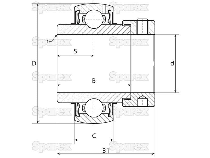 NTN SNR Chumaceira (EX207) (S.138369)