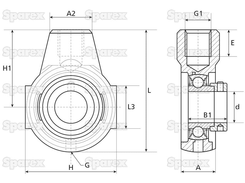 NTN SNR Chumaceira (ESEHE205) (S.138516)