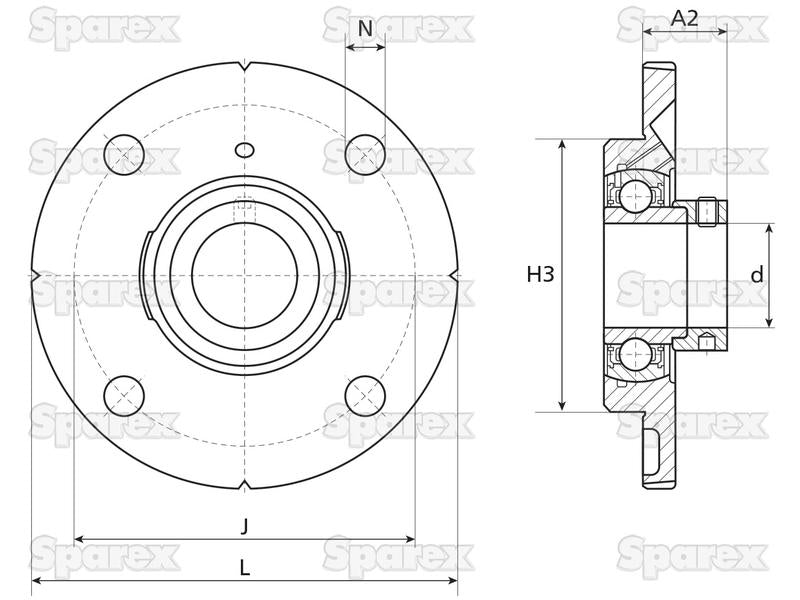 NTN SNR Chumaceira (ESFCE206) (S.138517)