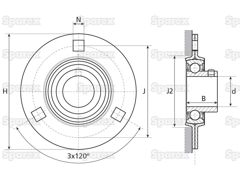 NTN SNR Chumaceira (USPF205) (S.138537)