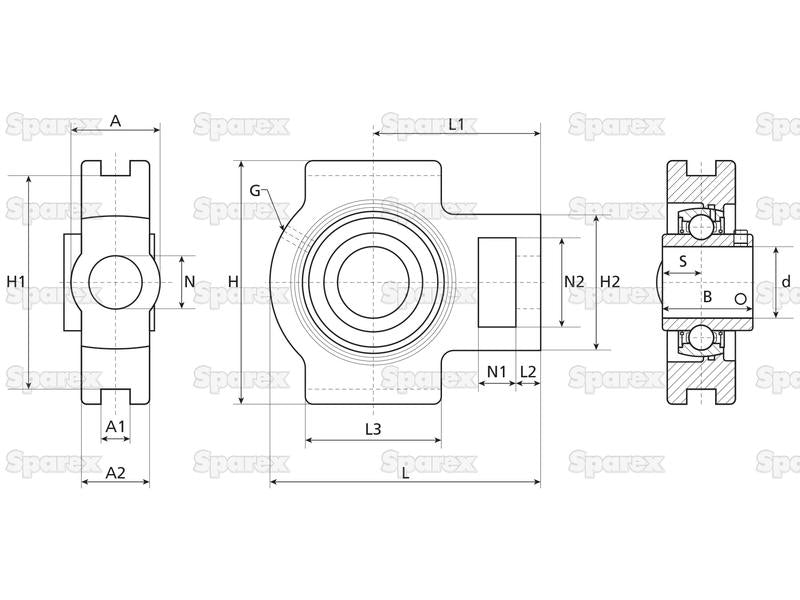 NTN SNR Chumaceira (UCT208) (S.138562)