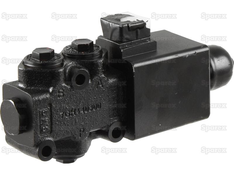 Walvoil Repartidor elétrico 3 Portas 1/2'' BSP 12V (DC) (60 L/min Taxa de fluxo) (S.139552)