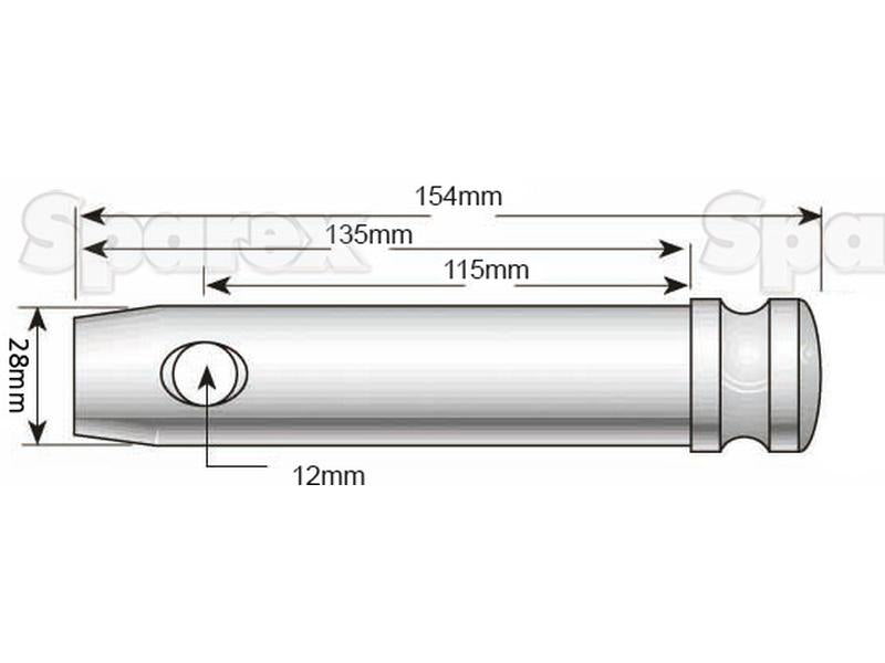 Cavilha 28x115mm (S.140547)