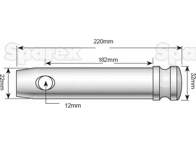 Cavilha 22x182mm (S.140553)