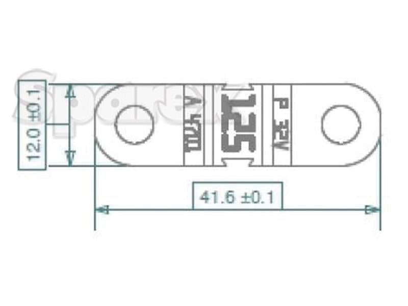 Fusivel Midi 40 Amps (Verde) 40x10mm (S.143245)