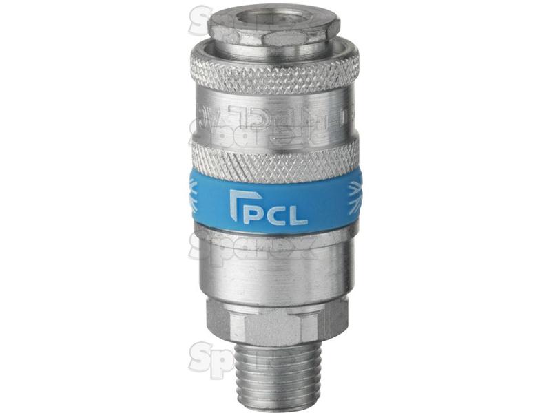 PCL Ponteira ar 1/4'' BSPT Macho Coupling (S.14344)