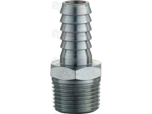 Ponteira ar 3/8'' BSPT Macho 3/8'' Hose End (S.14359)