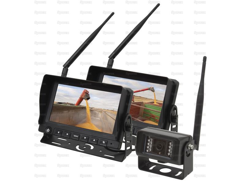 Sistema de câmara wireless 2 monitores 7'' e 1 câmara (S.143671)