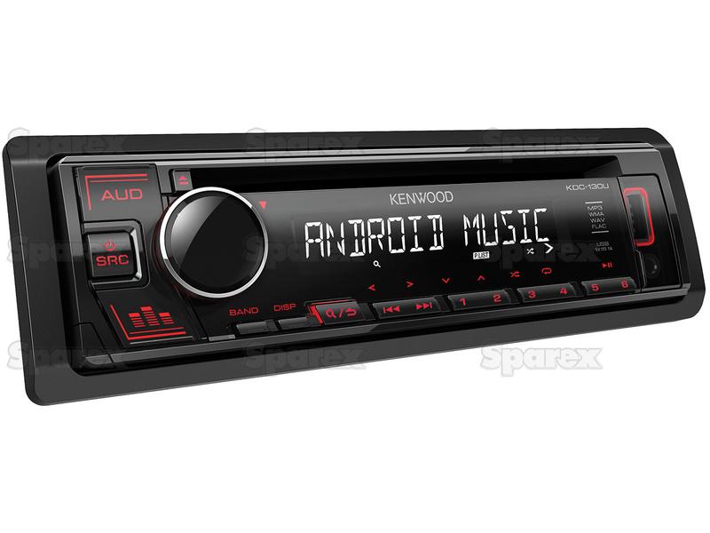 Rádio - KENWOOD (KDC130UR) (S.147878)