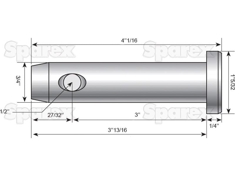 Cavilha 19x76mm Cat. 1 (S.15012)