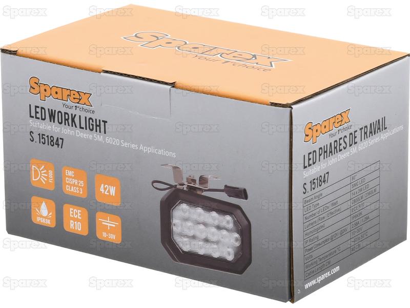 LED Farol, CISPR 25: Class 3, 2800 Lumens, 10-30V (S.151847)