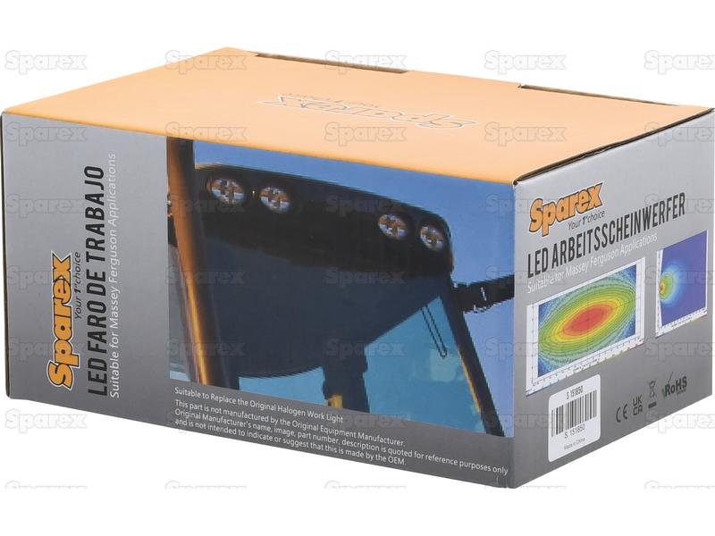 LED Farol, CISPR 25: Class 5, 4500 Lumens, 10-30V (S.151850)