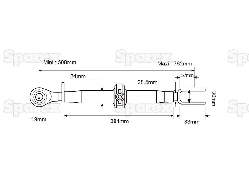 Esticador - Ball and Clevis (S.15294)