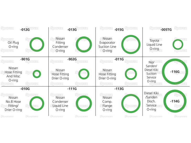 Kit o'rings (S.153099)