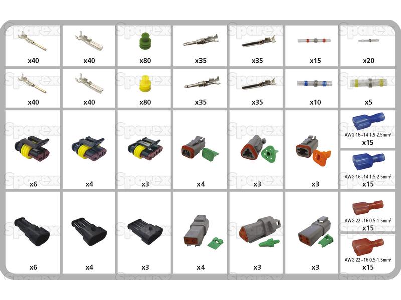 kitconectores universal, 616 un (S.153130)