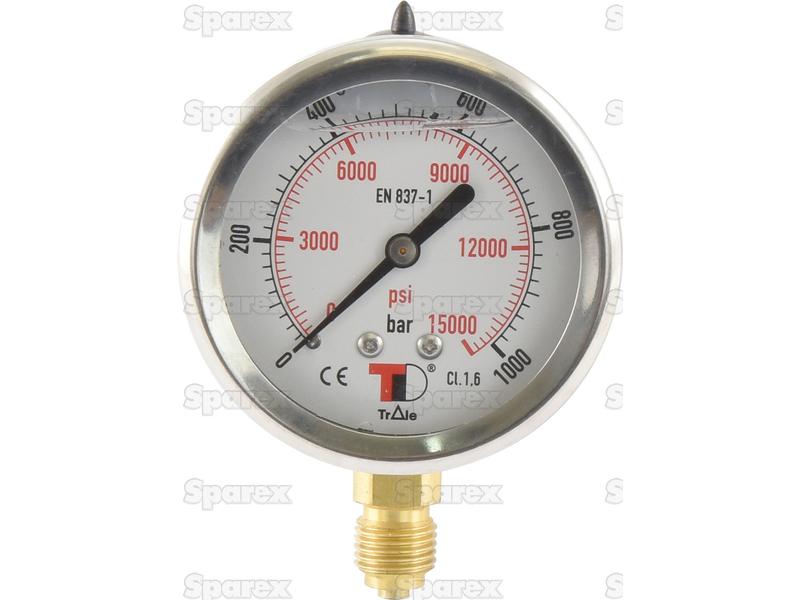 Manometro Ø63mm (0-1000 bar) (S.154021)