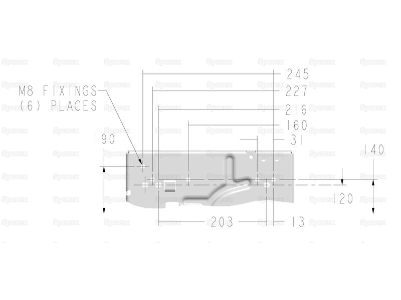 Banco-Suspenção pneumatica-Std - 12V (tecido) (S.156649)