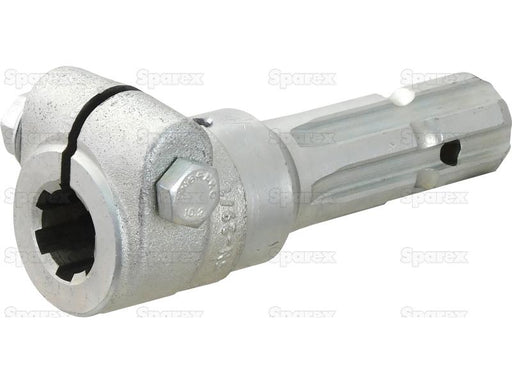 Adaptador PTO - Estria Femea 1 1/8'' - 6 x Male spline 1 3/8'' - 6 Com Clamp Bolt. (S.15721)