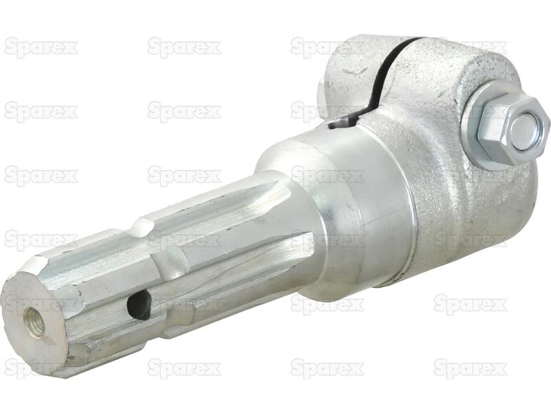 Adaptador PTO - Estria Femea 1 1/8'' - 6 x Male spline 1 3/8'' - 6 Com Clamp Bolt. (S.15721)