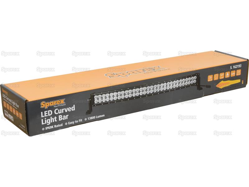 LED Barra curva, 885mm, 13800 Lumens, 10-30V (S.162193)