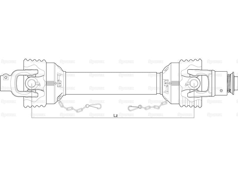 Transmissão B4-1250 com roda livre (S.162395)