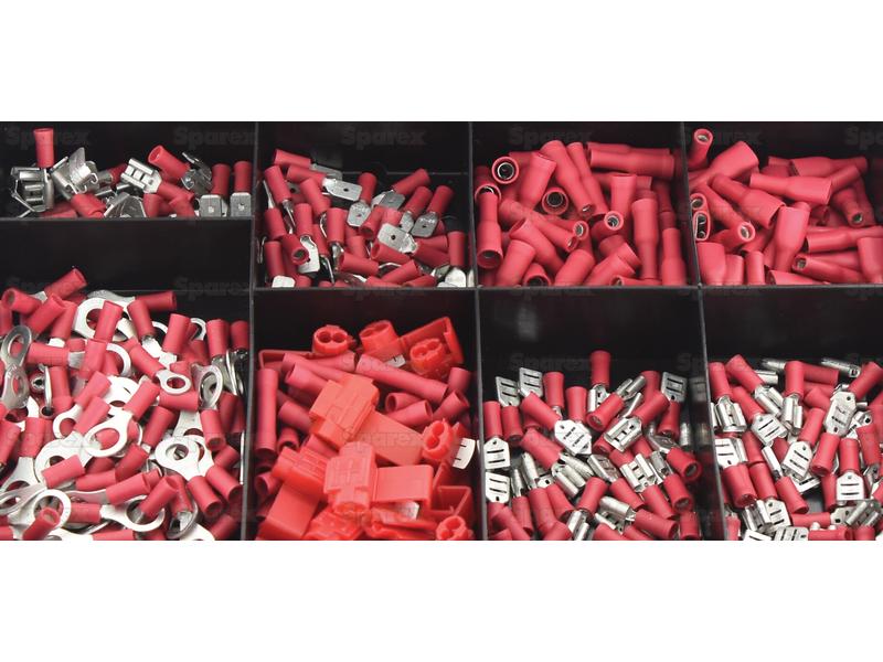 Kit Terminais, Aperto Duplo Vermelho (Sortido 430 un) (S.163588)