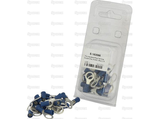 Terminal, Aperto Duplo, 8.4mm, Azul (1.5 - 2.5mm) (Agripak 25 un) (S.163596)