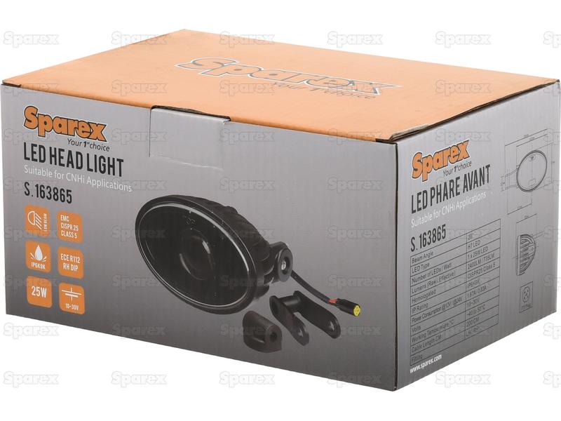 LED Farol, CISPR 25: Class 5, 2400 Lumens, 10-30V (Direita) (S.163865)