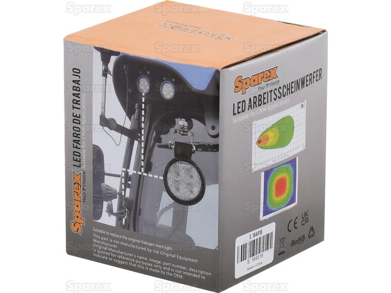 LED Farol, CISPR 25: Class 3, 2000 Lumens, 10-30V (S.164518)