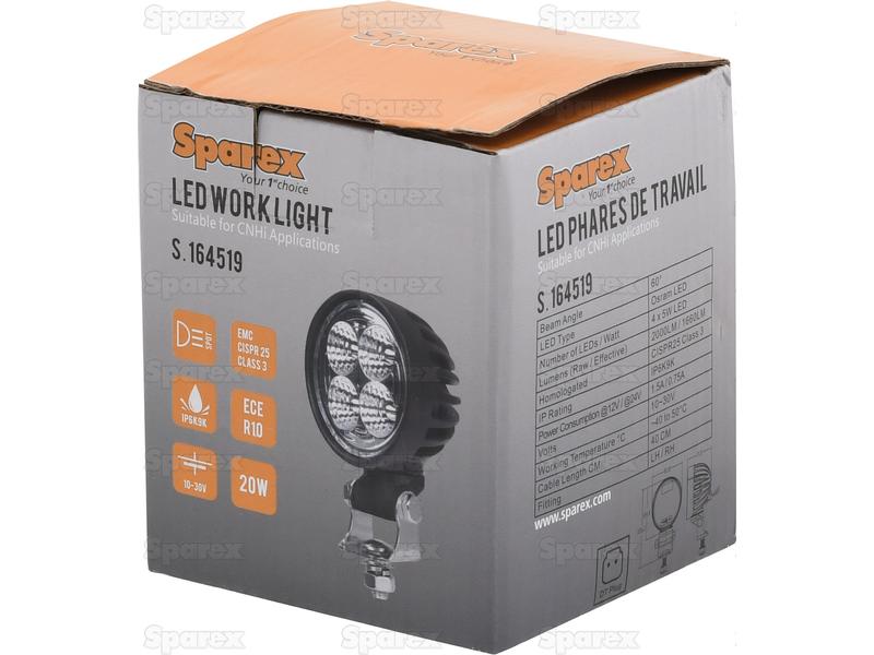 LED Farol, CISPR 25: Class 3, 2000 Lumens, 10-30V (S.164519)