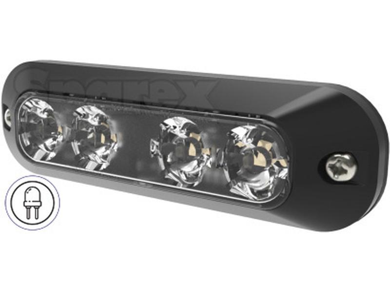 Farolim LED Perigo, 4 LEDs, Cor de luz: Transparente (S.164689)