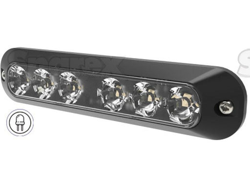 Farolim LED Perigo, 6 LEDs, Cor de luz: Transparente (S.164691)